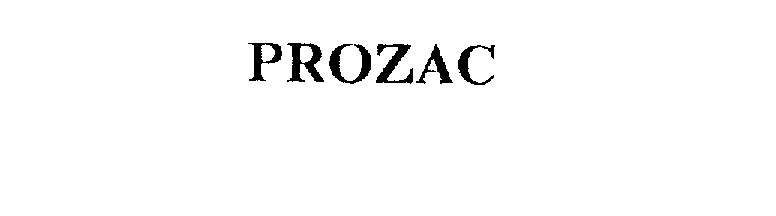 Trademark Logo PROZAC