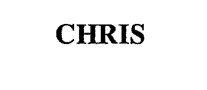 Trademark Logo CHRIS