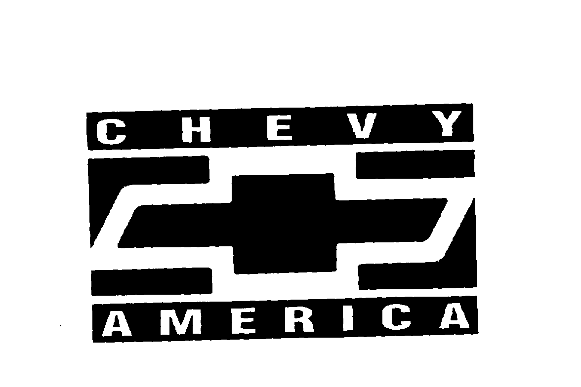Trademark Logo CHEVY AMERICA