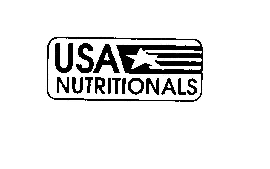 Trademark Logo USA NUTRITIONALS