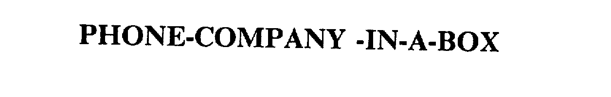 Trademark Logo PHONE-COMPANY- IN-A-BOX
