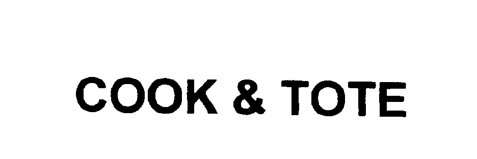 Trademark Logo COOK & TOTE