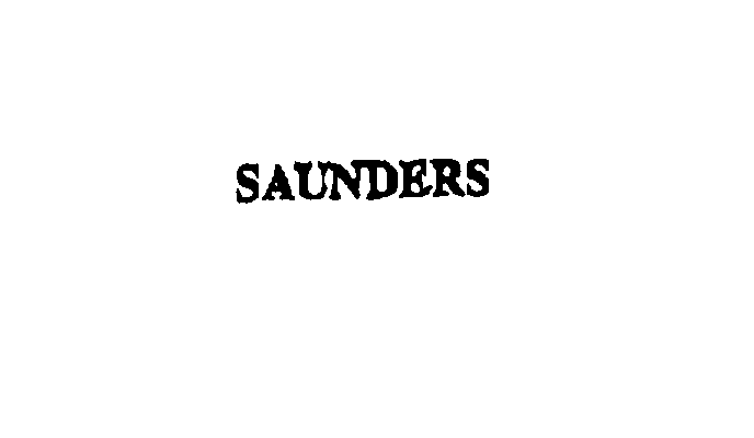SAUNDERS
