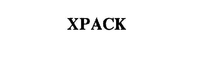 Trademark Logo XPACK