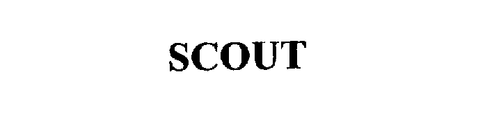 Trademark Logo SCOUT