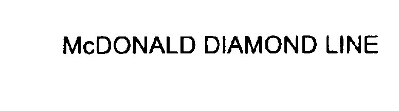 MCDONALD DIAMOND LINE