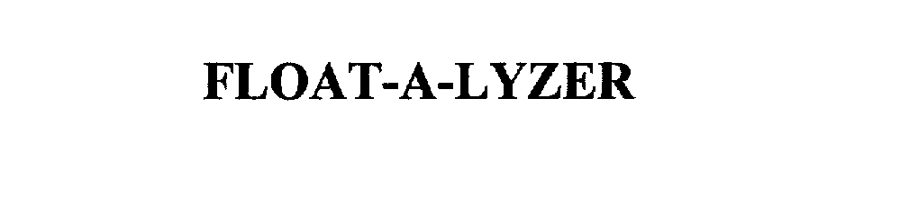 Trademark Logo FLOAT-A-LYZER