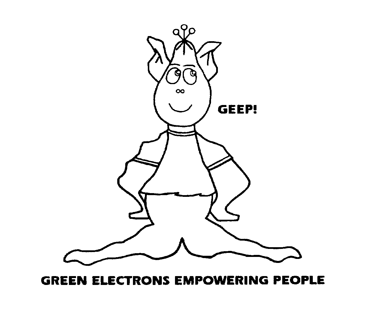 Trademark Logo GEEP! GREEN ELECTRONS EMPOWERING PEOPLE