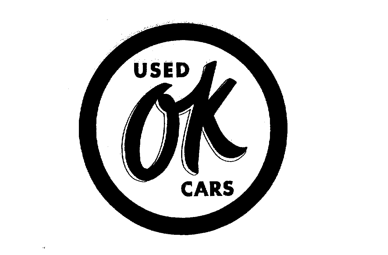 Trademark Logo USED OK CARS