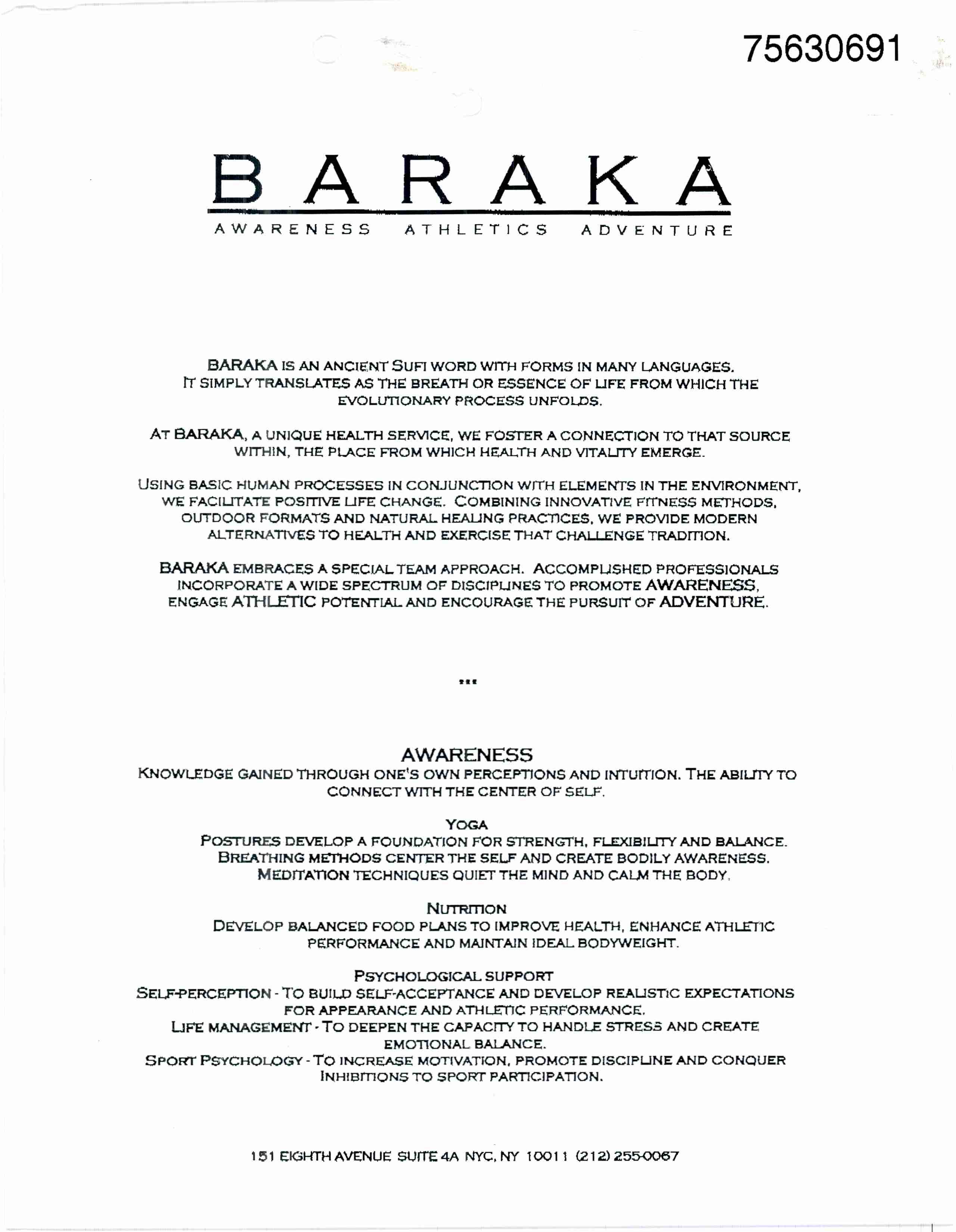 BARAKA