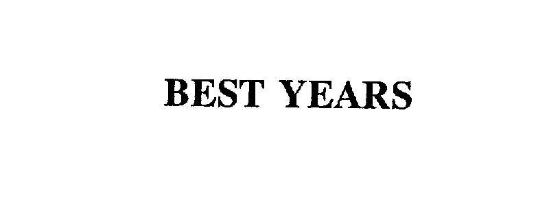 BEST YEARS