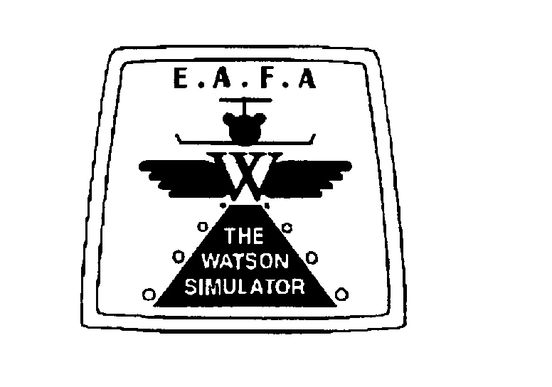 Trademark Logo E.A.F.A. THE WATSON SIMULATOR