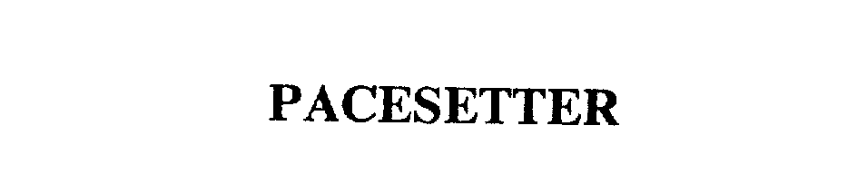 Trademark Logo PACESETTER