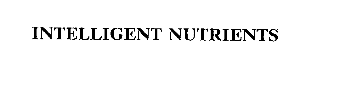 INTELLIGENT NUTRIENTS