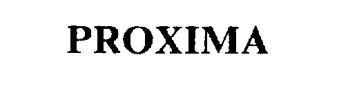 Trademark Logo PROXIMA