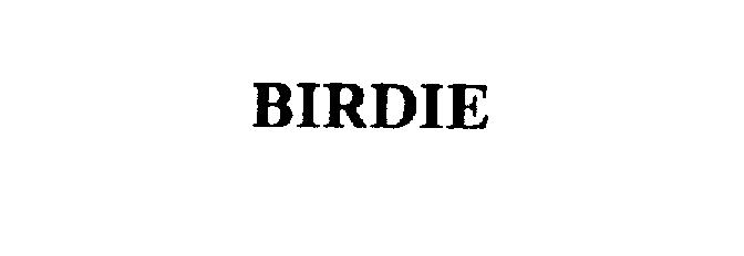 Trademark Logo BIRDIE