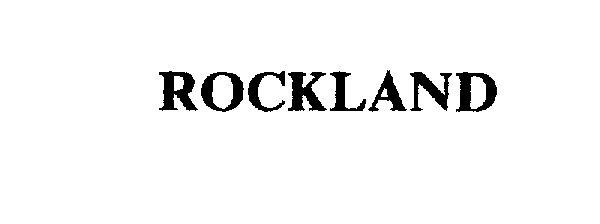 ROCKLAND