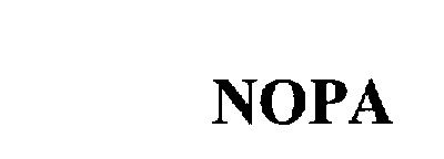 Trademark Logo NOPA