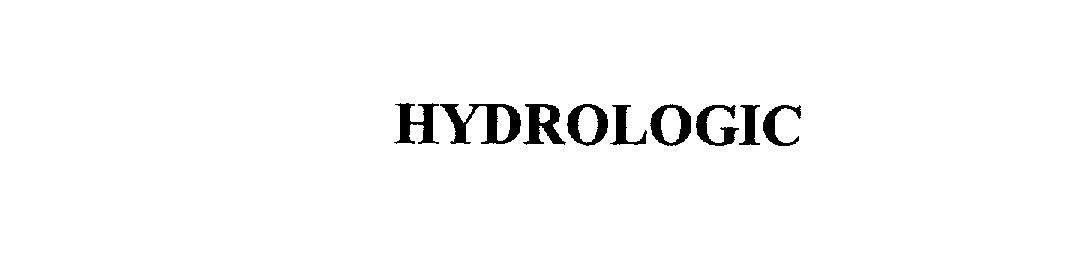 Trademark Logo HYDROLOGIC