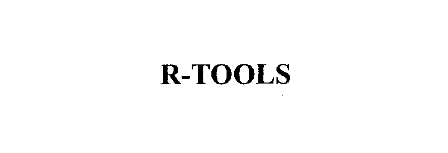 Trademark Logo R-TOOLS