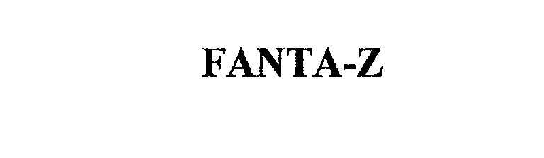 Trademark Logo FANTA-Z
