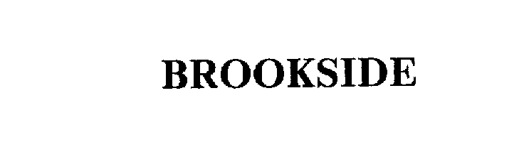 Trademark Logo BROOKSIDE