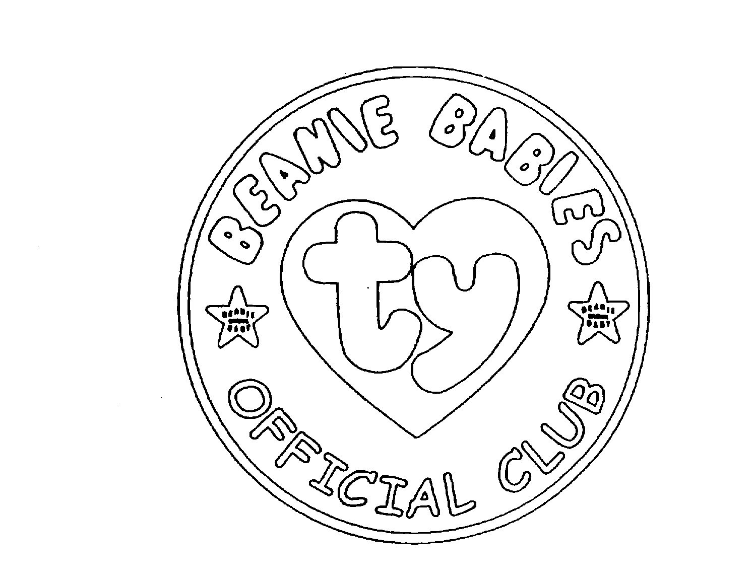 TY BEANIE BABIES OFFICIAL CLUB ORIGINAL BEANIE BABY