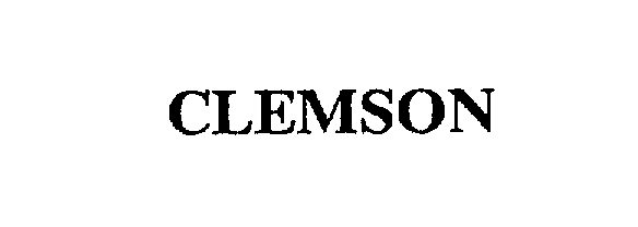Trademark Logo CLEMSON