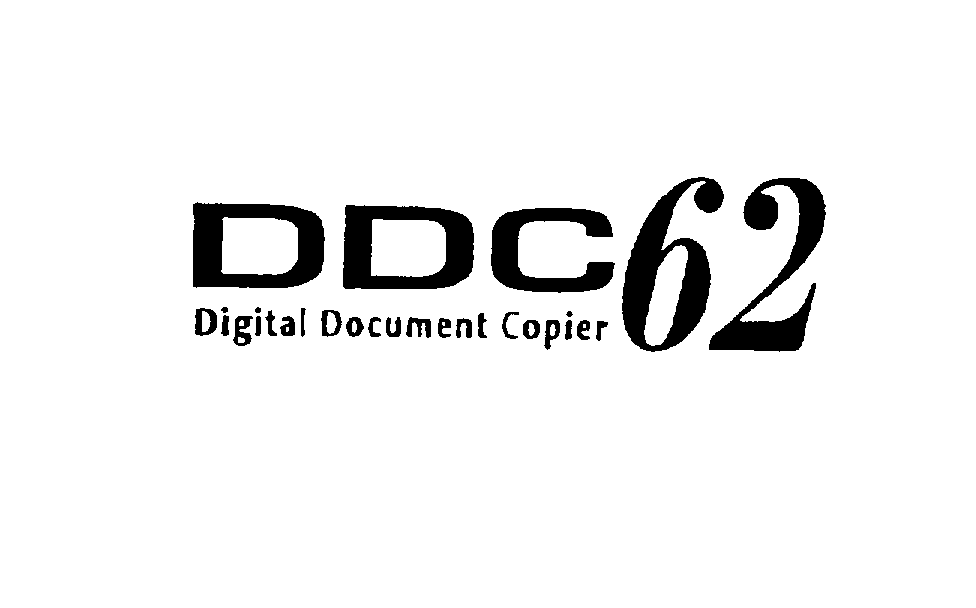  DDC 62 DIGITAL DOCUMENT COPIER