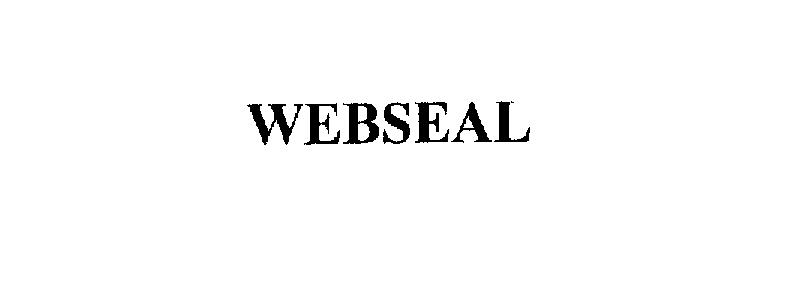 Trademark Logo WEBSEAL