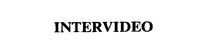 Trademark Logo INTERVIDEO