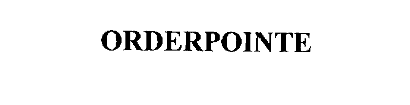  ORDERPOINTE
