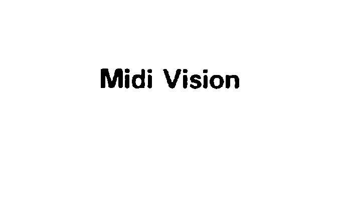  MIDI VISION