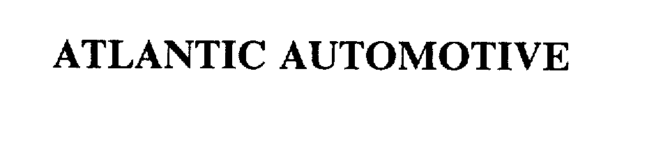 Trademark Logo ATLANTIC AUTOMOTIVE