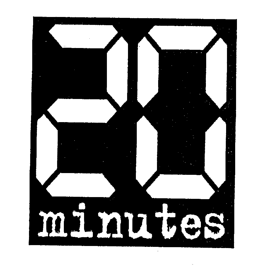 Trademark Logo 20 MINUTES