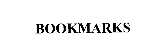 Trademark Logo BOOKMARKS