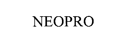 Trademark Logo NEOPRO
