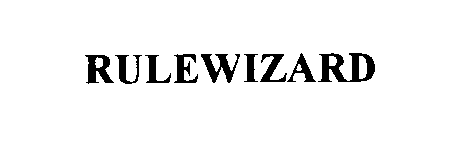 Trademark Logo RULEWIZARD