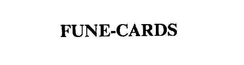 Trademark Logo FUNE-CARDS