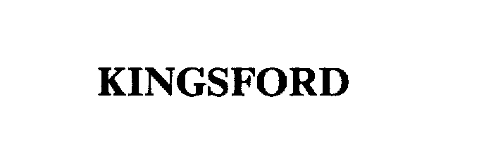 Trademark Logo KINGSFORD