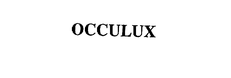 Trademark Logo OCCULUX