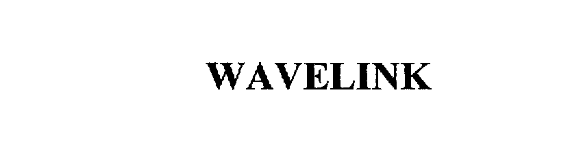 Trademark Logo WAVELINK
