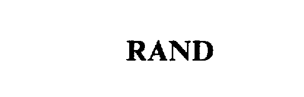 Trademark Logo RAND