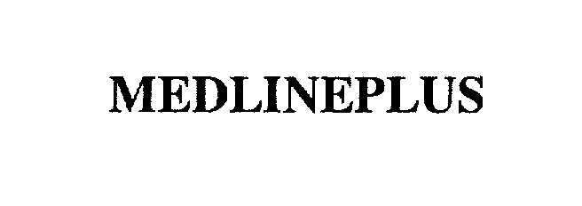 Trademark Logo MEDLINEPLUS