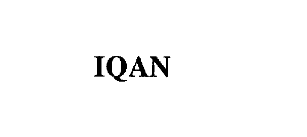 Trademark Logo IQAN