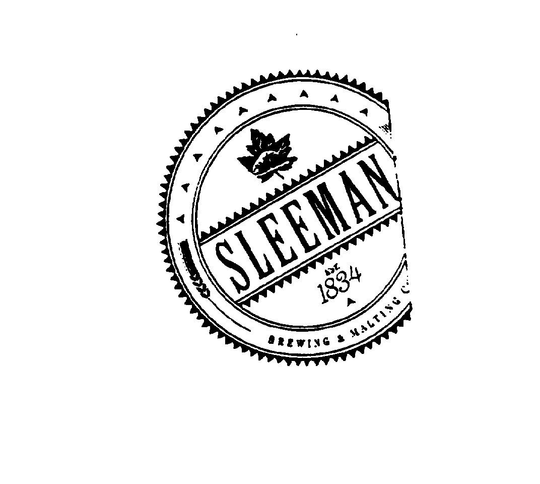 Trademark Logo SLEEMAN EST. 1834 BREWING & MALTING CO.