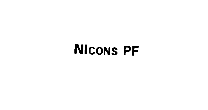  NICONS PF