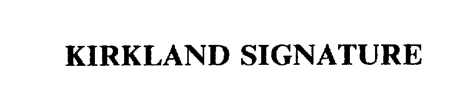  KIRKLAND SIGNATURE