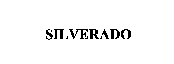 Trademark Logo SILVERADO