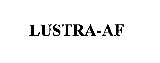 Trademark Logo LUSTRA-AF